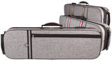 GSJ Oblong Grey With Brown/Cream Stripe