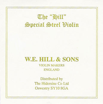 Hill Violin E Loop End